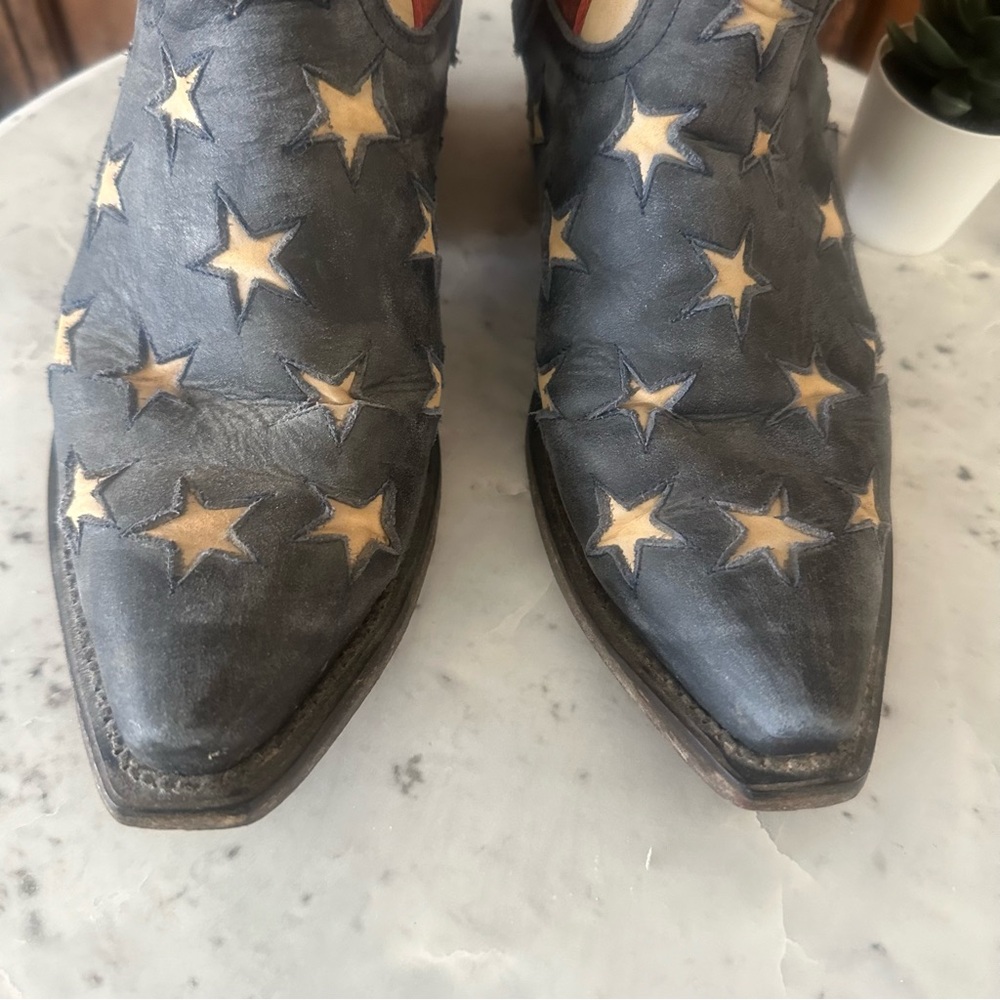 Colt Ford old glory boots 7.5 - Picture 3 of 11